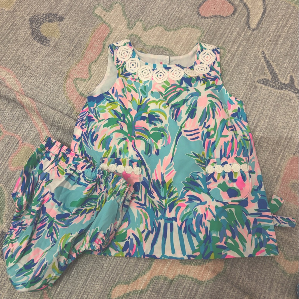 LP shift dress with bloomers